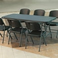 thumbnail image 8 of Lifetime 6' Commercial Grade Stacking Folding Table, Assorted Colors, 8 of 12