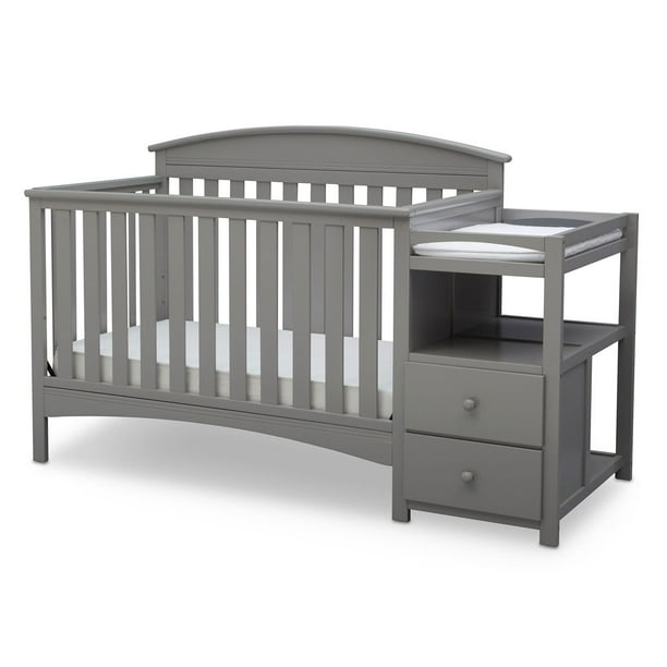Delta Children Abby Convertible Crib 'N' Changer, Choose Color
