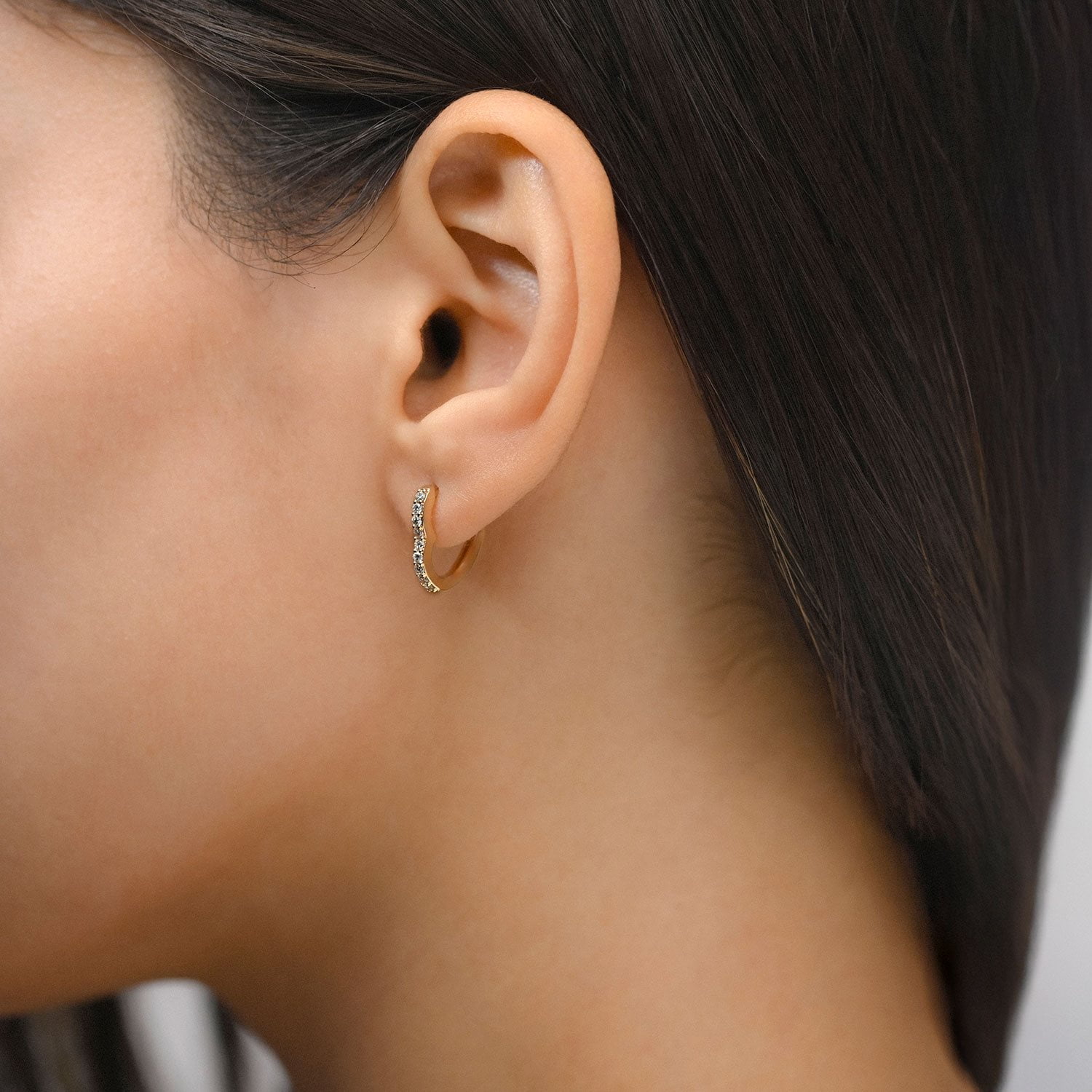 アクセサリー simmon SHAPE ROUND PIERCED EARRING M simmon Seta Shape Round Pierced earring M/K18