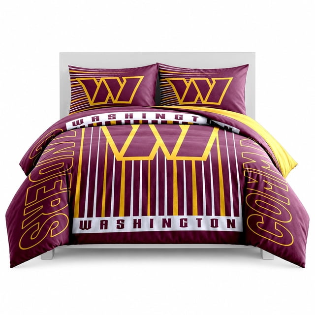 Logo Brands Washington Commanders Comforter Set