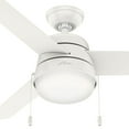 thumbnail image 5 of Hunter 52" Aker Indoor/Outdoor Rated Ceiling Fan with LED Light Kit and Pull Chain, Assorted Colors, 5 of 9