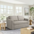 thumbnail image 1 of Serta Harvard Full Convertible Polyester Fabric Loveseat, 1 of 23