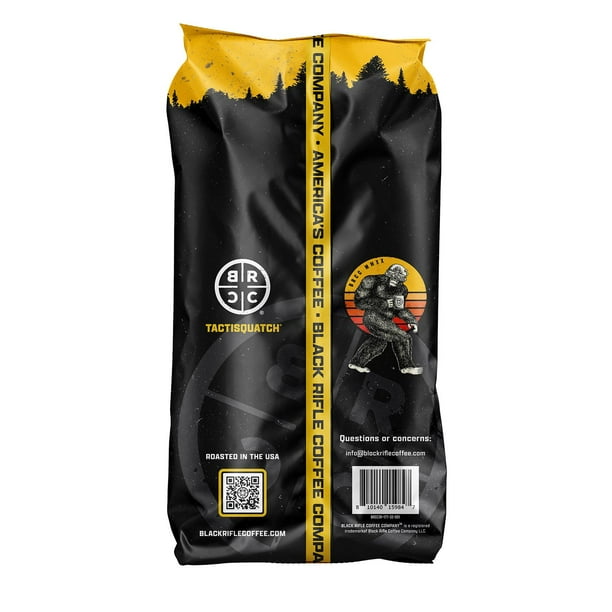 Black Rifle Coffee Tactisquatch Dark Roast Ground Coffee, 32 oz