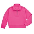 thumbnail image 4 of Member's Mark Girls Double Knit Sandwash Quarter Zip, 4 of 6