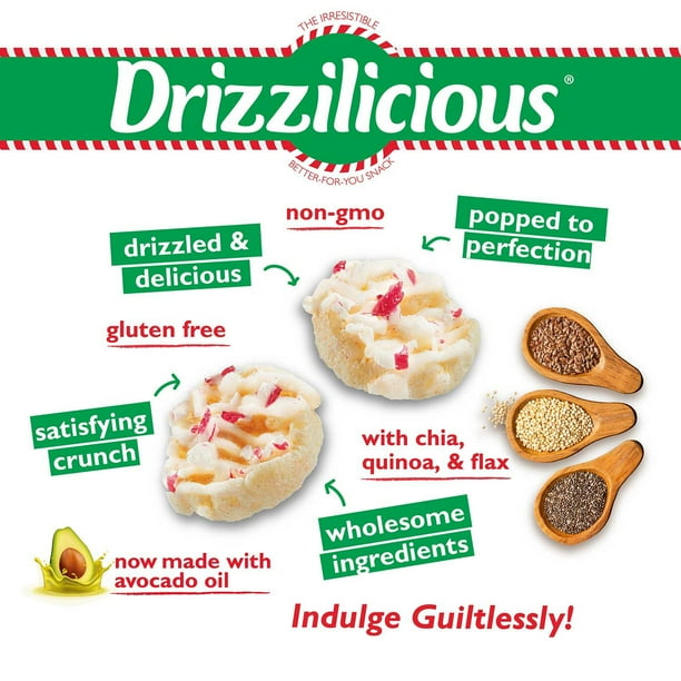 Drizzilicious Peppermint Mini Rice Cakes, 8 oz. - Samsclub.com