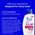thumbnail image 2 of Head & Shoulders 2N1 Smooth & Silky Shampoo and Conditioner, 40 fl. oz., 2 of 10
