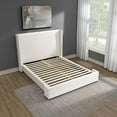 thumbnail image 2 of Leonard Upholstered Fabric Bed, 2 of 8