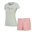 thumbnail image 2 of Kansas City Chiefs Women's 2-Piece Pajama Short Set, 2 of 7