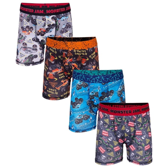 Character Boys 4-Pack Athletic Boxer Brief