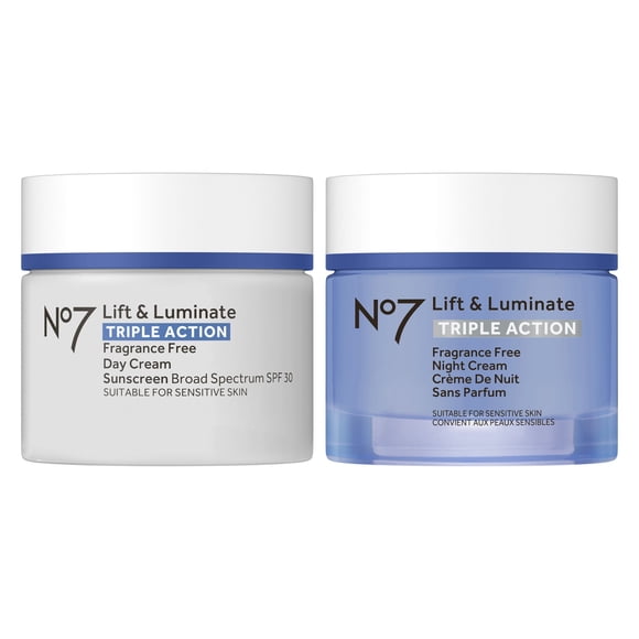 No7 Lift & Luminate Day and Night Cream Set