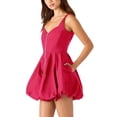 thumbnail image 3 of Betsey Johnson Women's Bubble Hem Mini Dress, 3 of 5
