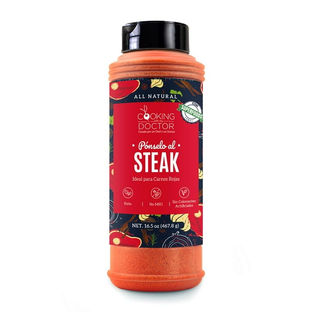 Cooking With My Doctor, Ponselo Al Steak, 16.5 oz.