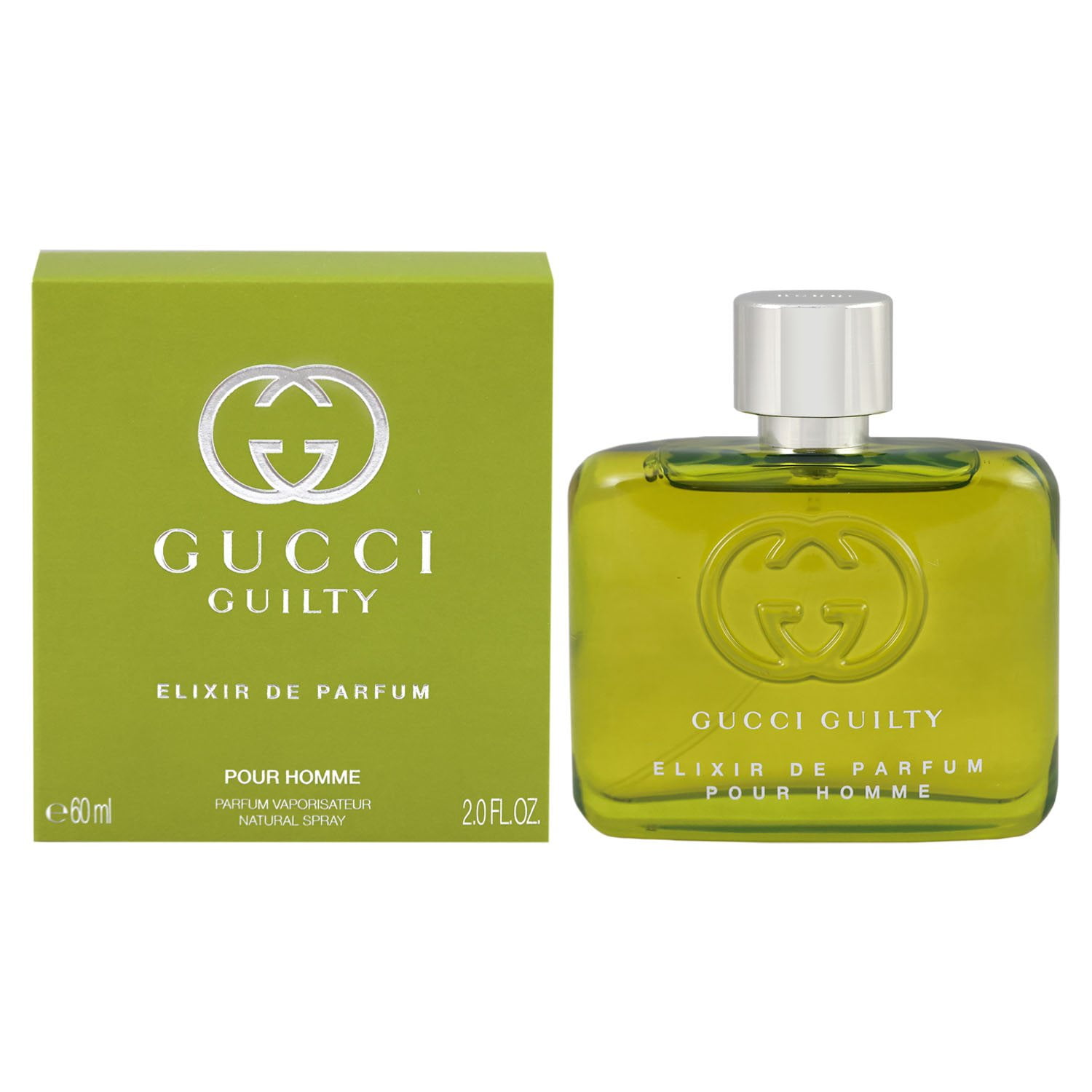 Gucci Guilty Elixir De Parfum Pour Homme Spray 2.0 fl oz 