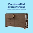 thumbnail image 4 of Graco Read-with-Me 6 Drawer Chest with Bookshelves, Choose Color, 4 of 9
