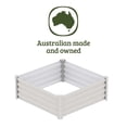 thumbnail image 9 of The Organic Garden Co. Hakea 4' x 4' x 1' Metal Square Garden Bed, 9 of 9