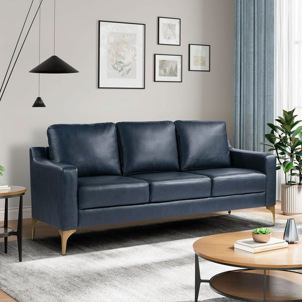 Serta Fleming Faux Leather Sofa - Samsclub.com