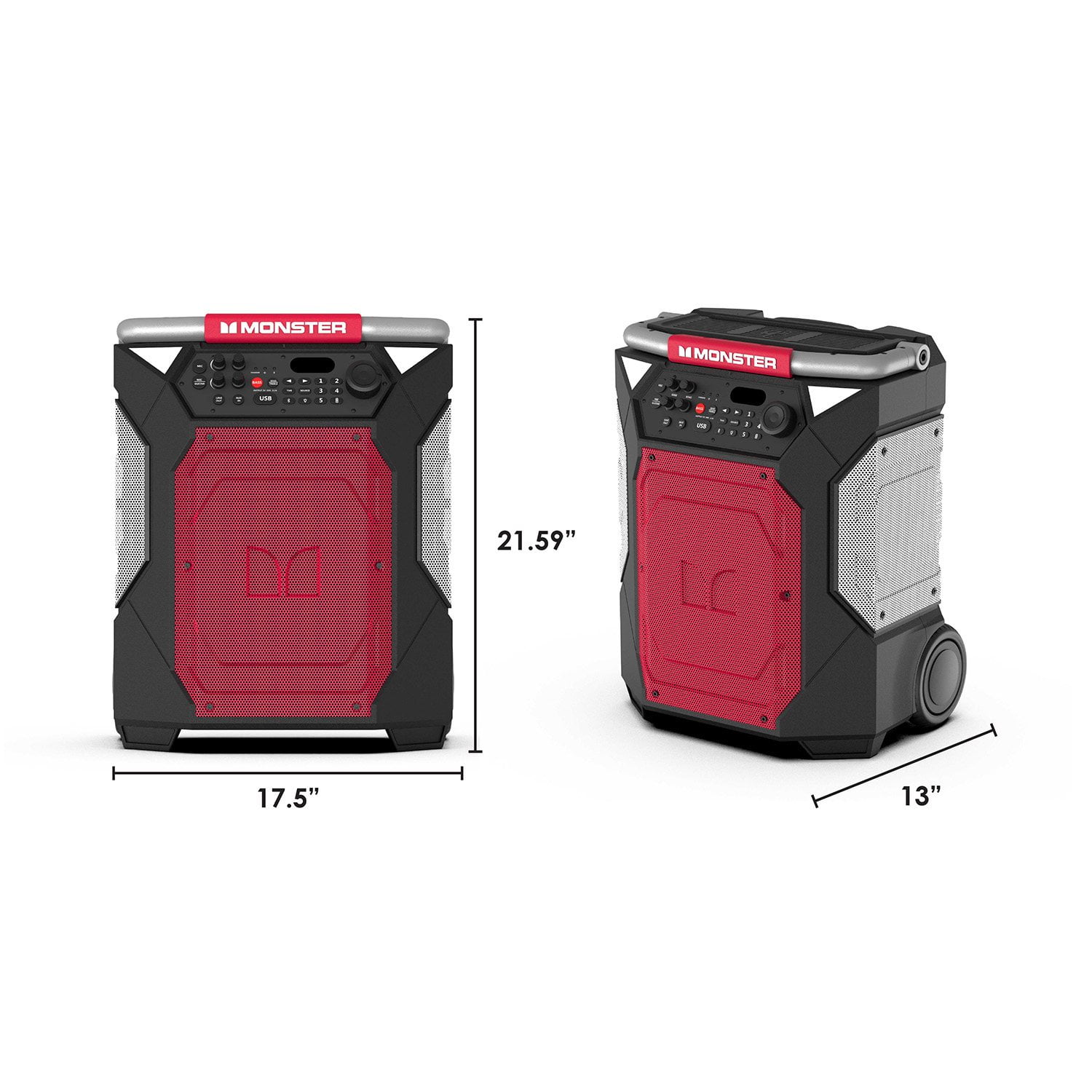 Monster Rockin Roller 360 Portable Indoor/Outdoor Bluetooth