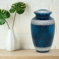 thumbnail image 3 of Titan Casket Cremation Urn - XL Dark Blue:- Dark Blue, 3 of 5