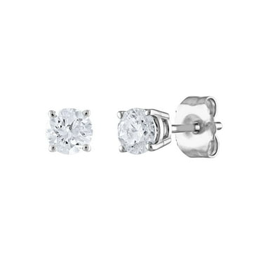 0.47 CT. T.W. Round Diamond Stud Earrings in 14K Gold