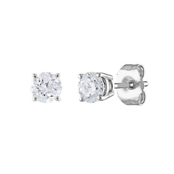 0.47 CT. T.W. Round Diamond Stud Earrings in 14K Gold