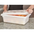 thumbnail image 4 of Cambro Poly Food Box, White, 18 x 12 x 6, White 3.5 gal., 1 pk. with lid, 4 of 7