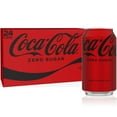 thumbnail image 1 of Coke Zero Sugar Diet Soda Soft Drink, 12 fl. oz., 24 pk., 1 of 8
