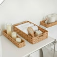 thumbnail image 11 of We Think Storage Resin Rattan Storage Bin with Handle, Set of 3, 11 of 16