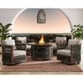 thumbnail image 1 of Member's Mark Ember Fire Chat Set with Sunbrella Fabric, 5pc, 1 of 6