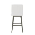 thumbnail image 9 of HH2 Home Parson Wood Adjustable Height Swivel Bar Stool, 9 of 19
