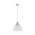 thumbnail image 2 of Hunter Cypress Grove with Clear Holophane Glass 1 Light Pendant Ceiling Light Fixture, 2 of 8