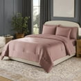 thumbnail image 1 of Member’s Mark 3-Piece Cotton-Tencel™ Sateen Comforter Set, Assorted Sizes, 1 of 5