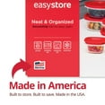 thumbnail image 4 of Rubbermaid EasyStore Containers with Lids, 30-Piece Set, 4 of 6