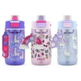 thumbnail image 1 of Ello Colby Pop! 14oz Tritan Kids Water Bottle with Fidget Toy, 3-Pack, 1 of 5