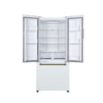 thumbnail image 5 of Hamilton Beach 17.7 Cu. Ft. French Door Refrigerator, Frost-Free, White with Brushed Gold Handles, 5 of 14