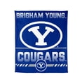 thumbnail image 1 of Logo Brands BYU Cougars 60"x70" Super Plush Blanket, 1 of 7