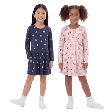 Member's Mark Girls 2-Pack Knit Dress
