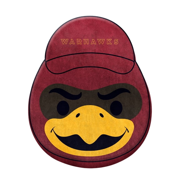 Logo Brands Louisiana Monroe Warhawks Puff Pillow