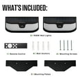 thumbnail image 5 of Westinghouse 1200 Lumen Solar LED Motion Activated Color Changing Wall Lights with Remote, 2 Pack, 5 of 8