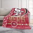 thumbnail image 2 of Logo Brands San Francisco 49ers 60"x70" Super Plush Blanket, 2 of 7