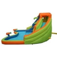 thumbnail image 3 of BANZAI Adventure Club Giant Inflatable Water Park Play Center with 2 Water Slides & Climbing Wall, 3 of 13