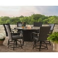 thumbnail image 1 of Member's Mark Heritage Round Balcony Fire Dining Set, 7pc, 1 of 6