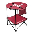 thumbnail image 1 of Logo Brands Oklahoma Sooners 27.6in Round Tailgate Table, 1 of 5