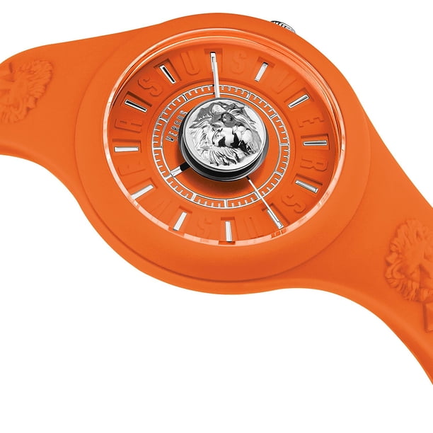 Versus Versace Fire Island Lion Silicone Watch, 39mm  display picture 3