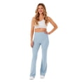 thumbnail image 1 of Member's Mark Women's Ribbed Micro Flare Pant, 1 of 7