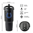 thumbnail image 3 of Logo Brands Indianapolis Colts Stainless Steel Tumbler Set, 3 of 7