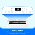 thumbnail image 4 of Midea 8,000 DOE, 12, 000 BTU ASHRAE SmartCool Portable Air Conditioner, For spaces up to 350 Sq. Ft, 4 of 14
