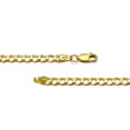 thumbnail image 2 of Curb Chain Necklace in Solid 14K Gold, 2 of 5