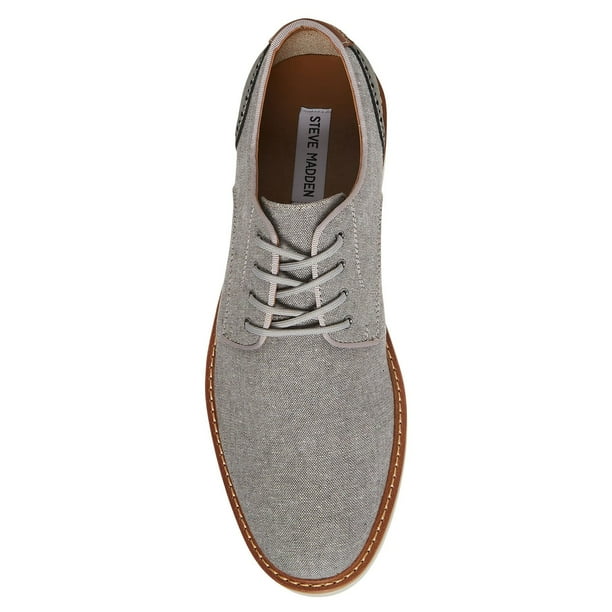 steve madden grey dress shoes Men's Meltin Lace-up Oxford Shoe Ebay