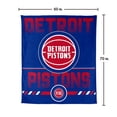 thumbnail image 7 of Logo Brands Detroit Pistons 60"x70" Super Plush Blanket, 7 of 7