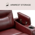 thumbnail image 3 of Clarkston Theater Recliner with Triple Power Footrest, Headrest and Lumbar, Assorted Colors, 3 of 8